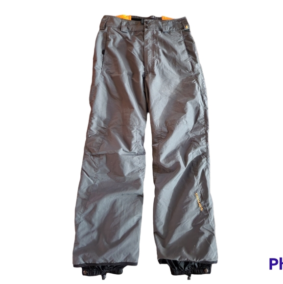 Columbia Pants Columbia Green Nylon Fleece Lined Hiking Pants Mens Small Poshmark